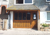 st.ives cottages private parking. Cheval roc garage
